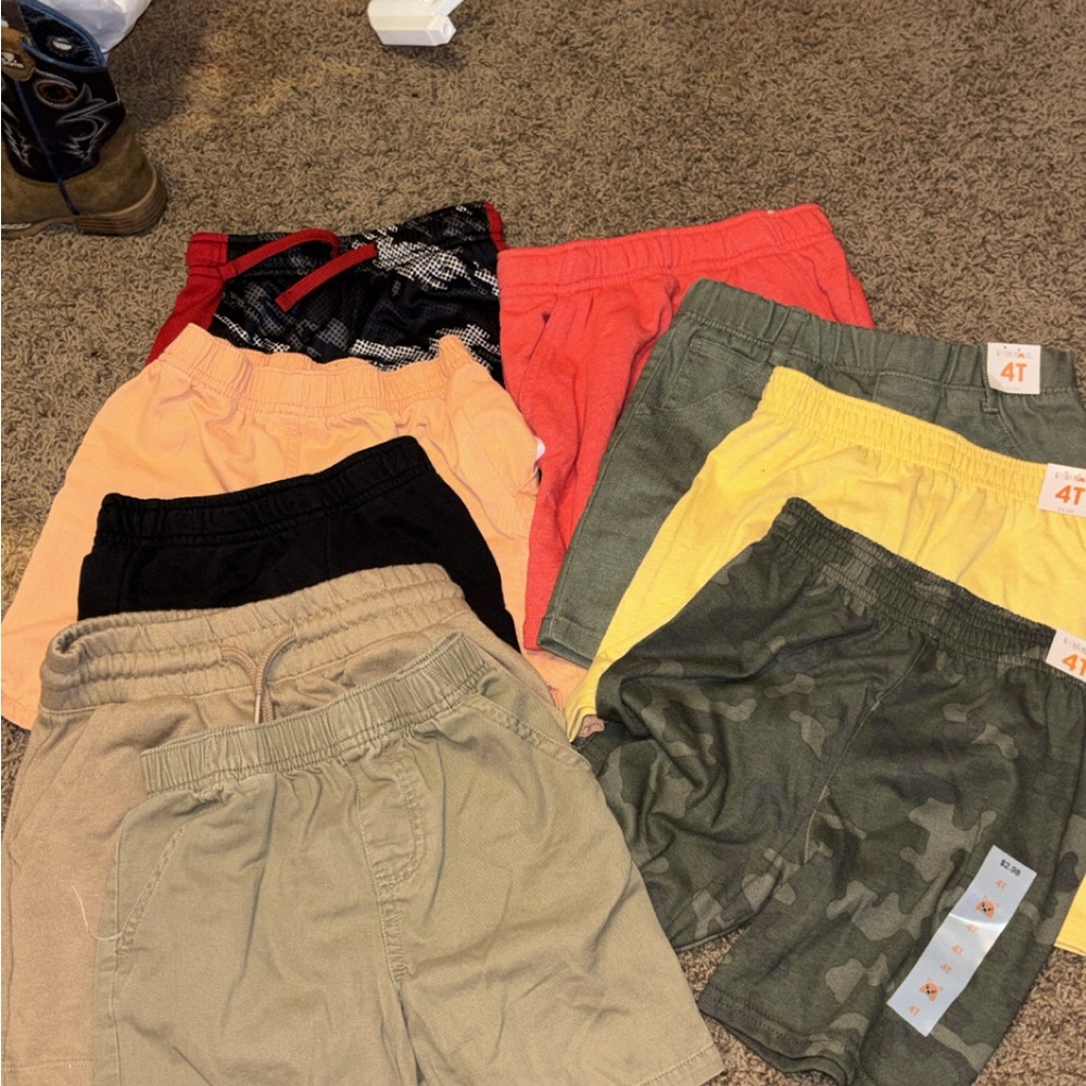 Kids Colorful Shorts Collection